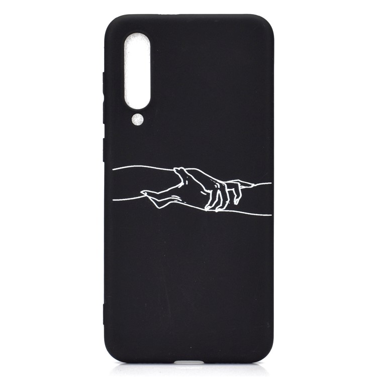 Pattern Printing Matte TPU Case for Xiaomi Mi 9 SE - Hand in Hand-2