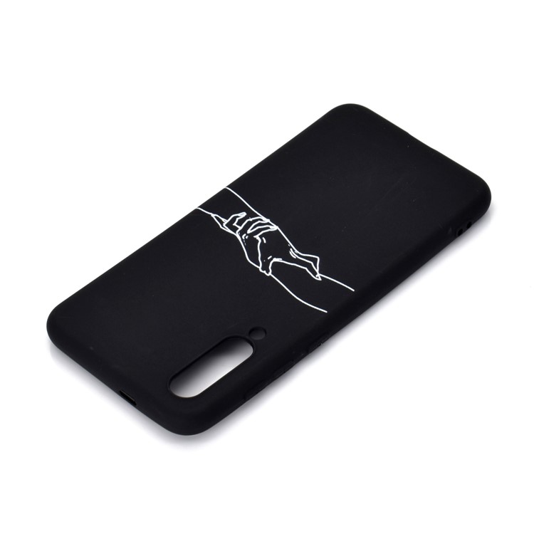 Pattern Printing Matte TPU Case for Xiaomi Mi 9 SE - Hand in Hand-4