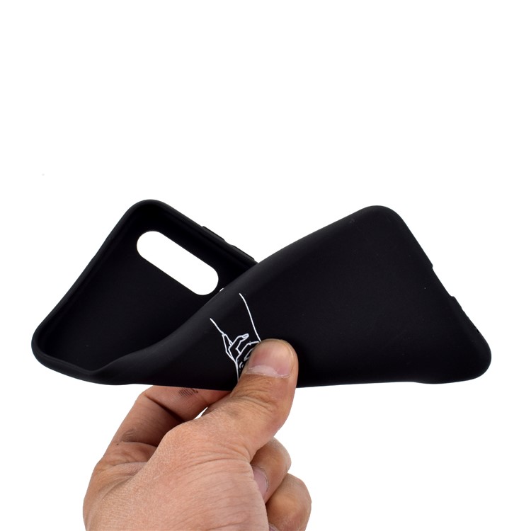 Pattern Printing Matte TPU Case for Xiaomi Mi 9 SE - Hand in Hand-5