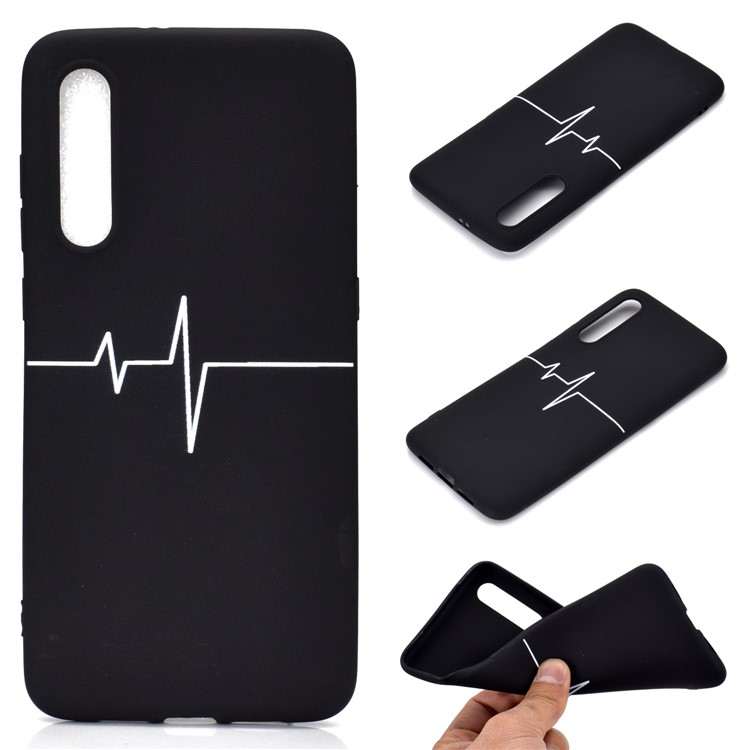 Pattern Printing Matte TPU Case for Xiaomi Mi 9 - ECG-1