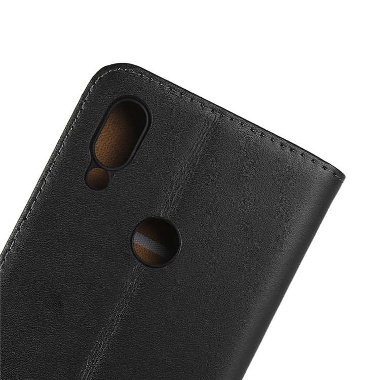 Genuine Leather Magnetic Flip Case Cover for Xiaomi Redmi 7-9