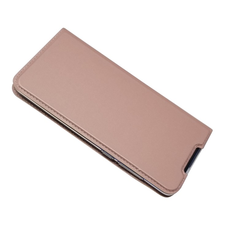 Magnetic Adsorption Leather Card Slot Case for Xiaomi Mi 9 - Rose Gold-8