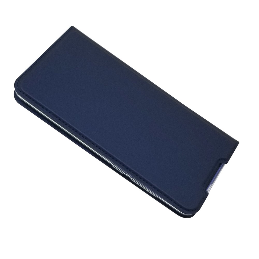 Slot De Cartão De Couro De Adsorção Magnética Para Xiaomi Mi 9 - Azul-3