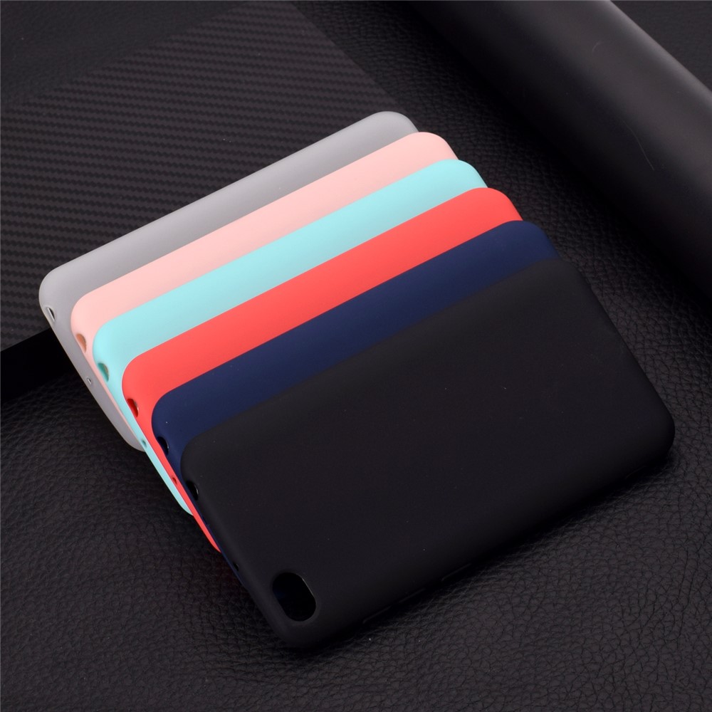 Soft Frosted TPU Case for Xiaomi Redmi Go - Black-7