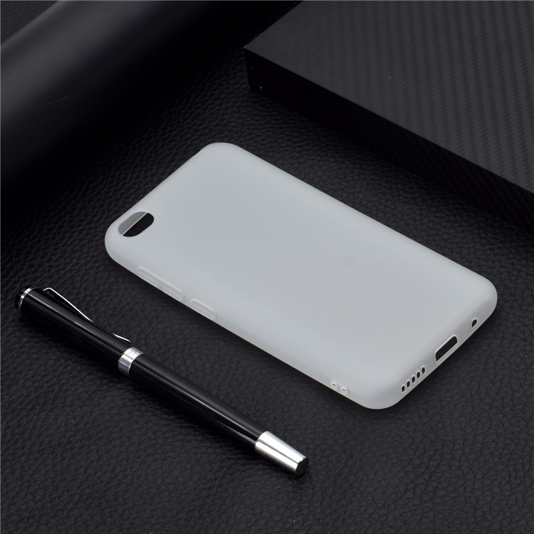 Soft Frosted TPU Case for Xiaomi Redmi Go - White-6