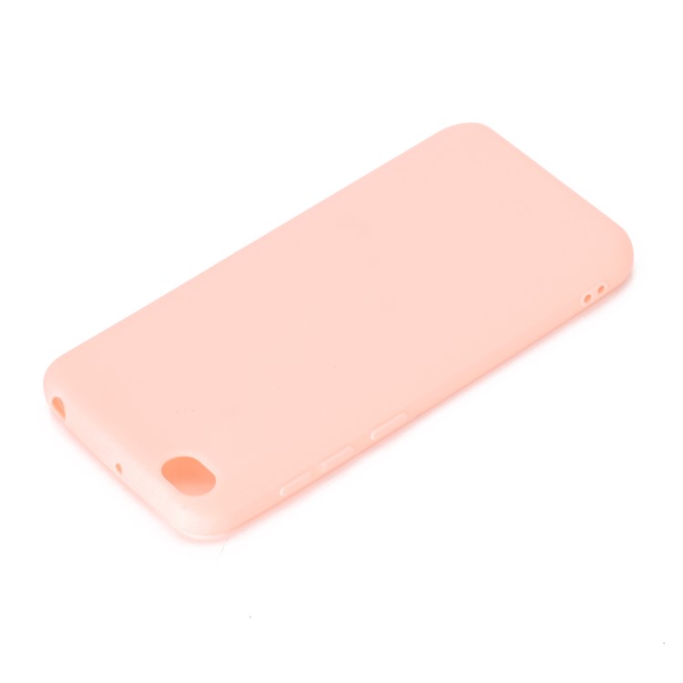 Soft Frosted TPU Case for Xiaomi Redmi Go - Pink-3