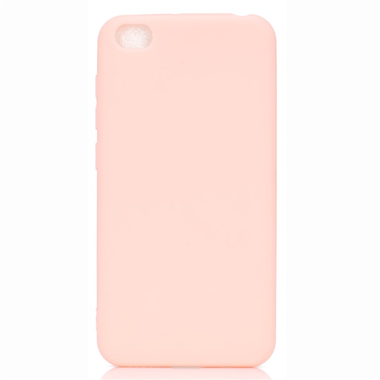 Soft Frosted TPU Case for Xiaomi Redmi Go - Pink-4