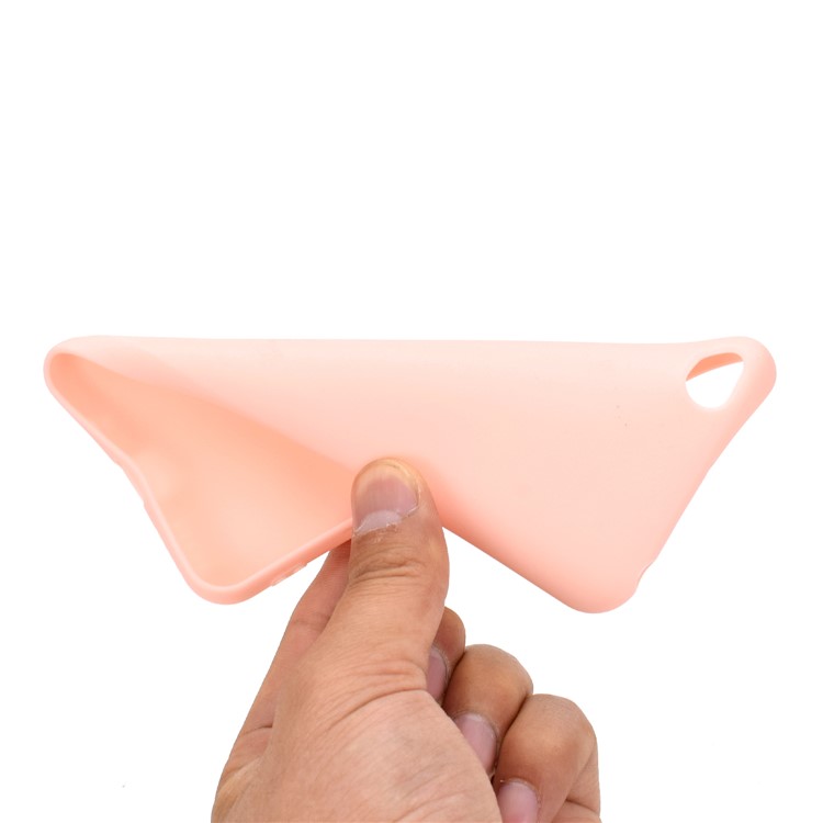 Soft Frosted TPU Case for Xiaomi Redmi Go - Pink-5