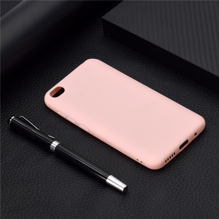 Soft Frosted TPU Case for Xiaomi Redmi Go - Pink-6