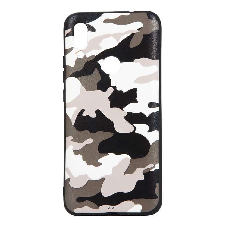 Camouflage Pattern TPU Soft Phone Cover for Xiaomi Redmi 7 / Redmi Y3 - White-2