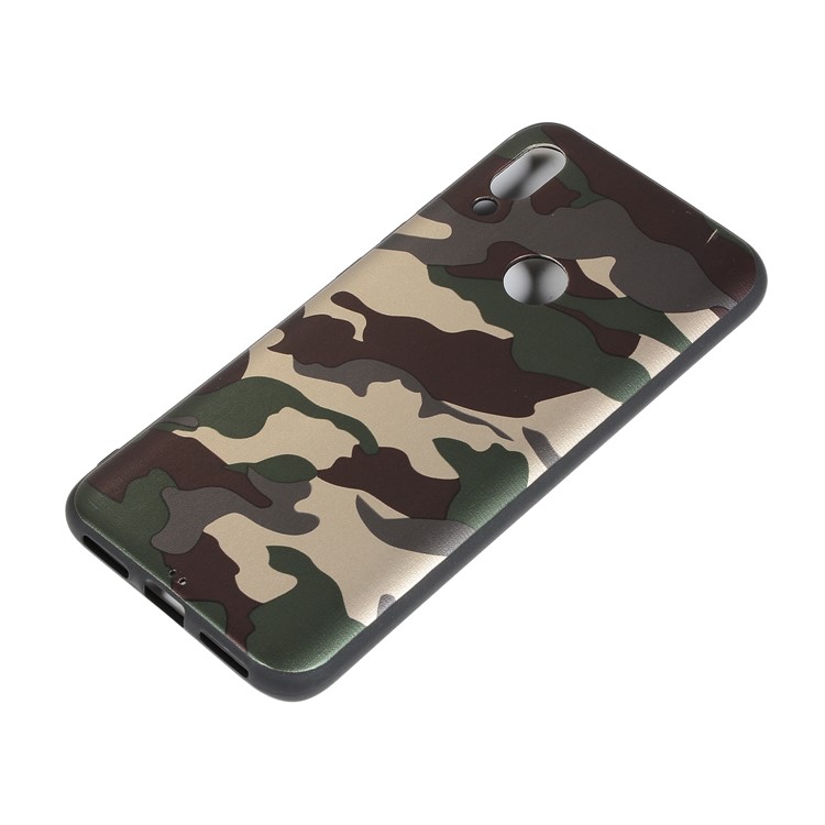 Camouflage Pattern TPU Soft Phone Cover for Xiaomi Redmi 7 / Redmi Y3 - Green-3