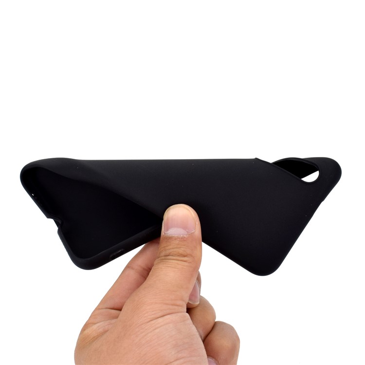 Soft Frosted TPU Case for Xiaomi Mi 9 SE - Black-5