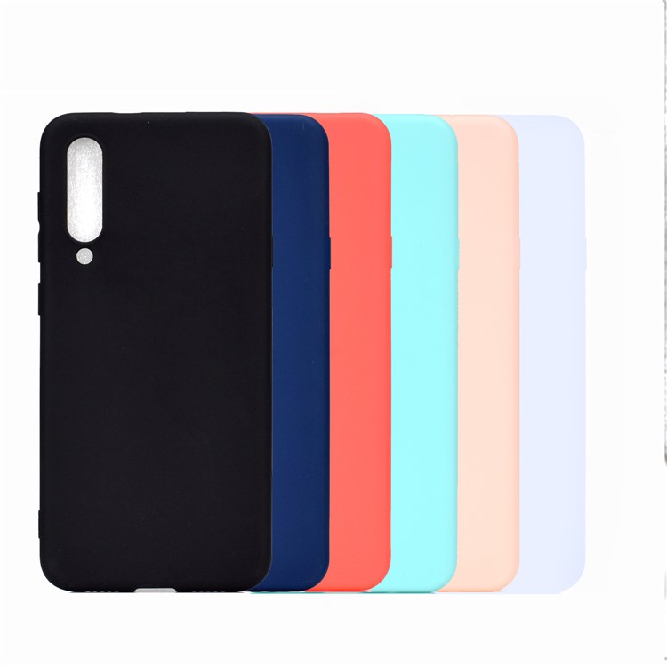 Soft Frosted TPU Case for Xiaomi Mi 9 SE - Black-6
