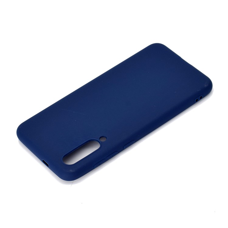 Soft Frosted TPU Case for Xiaomi Mi 9 SE - Dark Blue-4