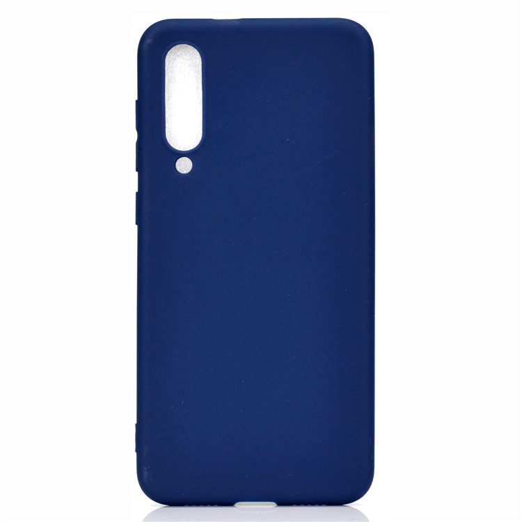 Soft Frosted TPU Case for Xiaomi Mi 9 SE - Dark Blue-5