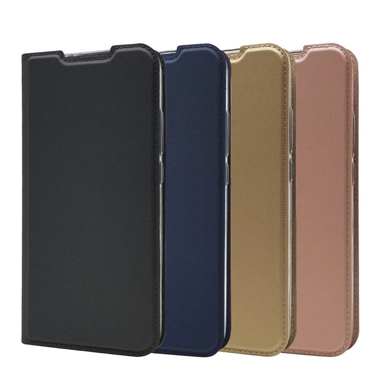 Magnetic Adsorption Leather Card Holder Case for Xiaomi Redmi 7 / Redmi Y3 - Black-9