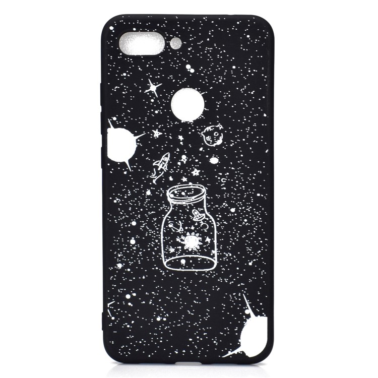 Pattern Printing Matte TPU Case for Xiaomi Mi 8 Lite / Mi 8 Youth (Mi 8X) - Wishing Bottle-2