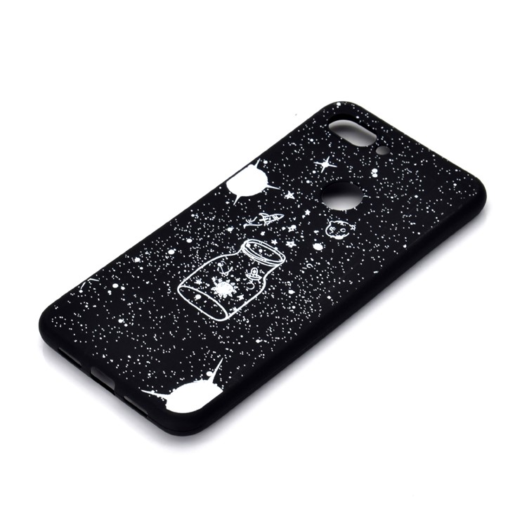 Pattern Printing Matte TPU Case for Xiaomi Mi 8 Lite / Mi 8 Youth (Mi 8X) - Wishing Bottle-3