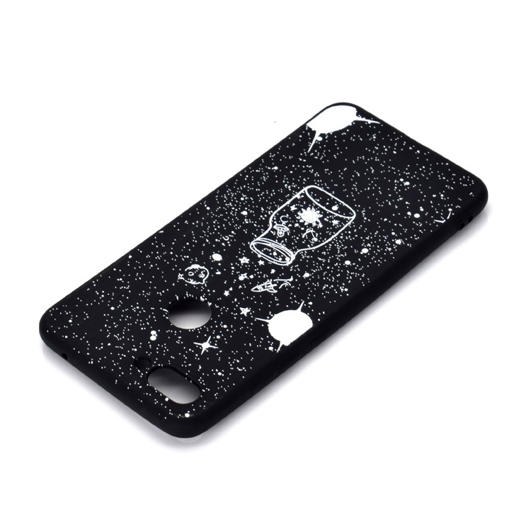 Pattern Printing Matte TPU Case for Xiaomi Mi 8 Lite / Mi 8 Youth (Mi 8X) - Wishing Bottle-4