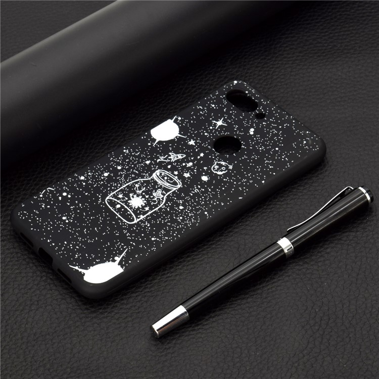 Pattern Printing Matte TPU Case for Xiaomi Mi 8 Lite / Mi 8 Youth (Mi 8X) - Wishing Bottle-6