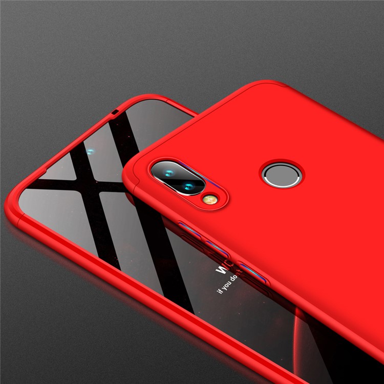 GKK Detachable 3-Piece Matte Hard PC Case for Xiaomi Redmi 7 / Redmi Y3 - Red-6
