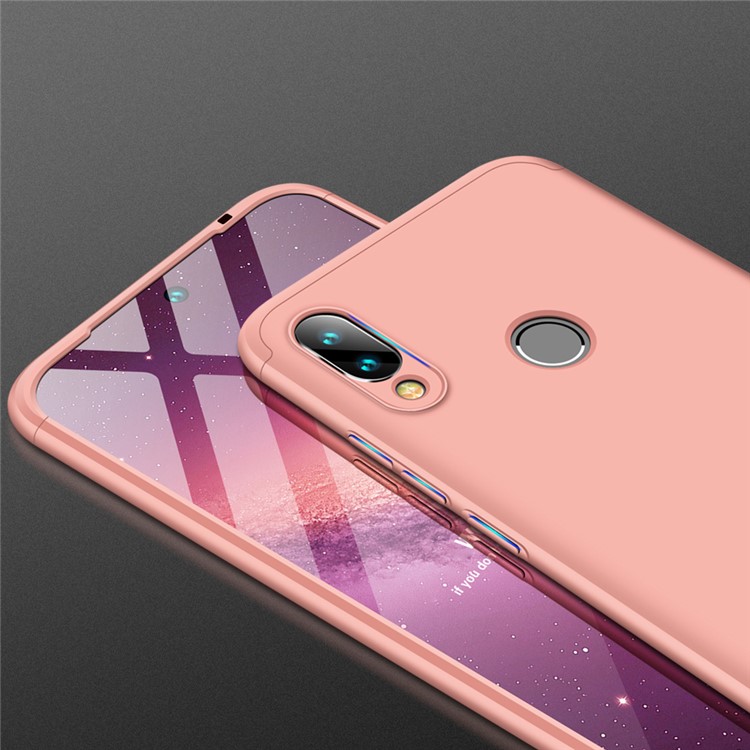 GKK Detachable 3-Piece Matte Hard PC Case for Xiaomi Redmi 7 / Redmi Y3 - Rose Gold-6