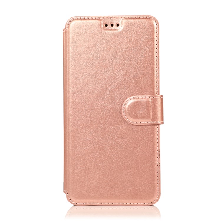 Extreme Series Wallet Stand TPU + PU Leather Protective Casing for Xiaomi Redmi Note 7 / Note 7S / Note 7 Pro (India) - Rose Gold-3
