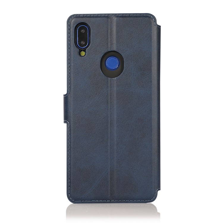 Extreme Series Wallet Stand TPU + PU Leather Protective Casing for Xiaomi Redmi Note 7 / Note 7S / Note 7 Pro (India) - Blue-4