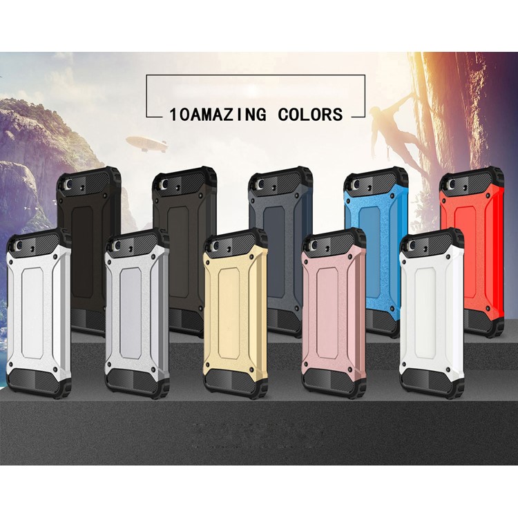 Armor Guard Plastic + TPU Hybrid Case for Xiaomi Mi 5s - Black-3