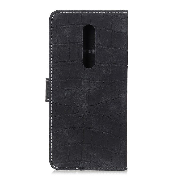 Crocodile Texture PU Leather Stand Wallet Phone Shell for Xiaomi Redmi K20/Mi 9T/Redmi K20 Pro/Mi 9T Pro - Black-3