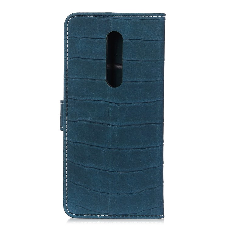 Crocodile Texture PU Leather Stand Wallet Phone Shell for Xiaomi Redmi K20/Mi 9T/Redmi K20 Pro/Mi 9T Pro - Dark Green-4