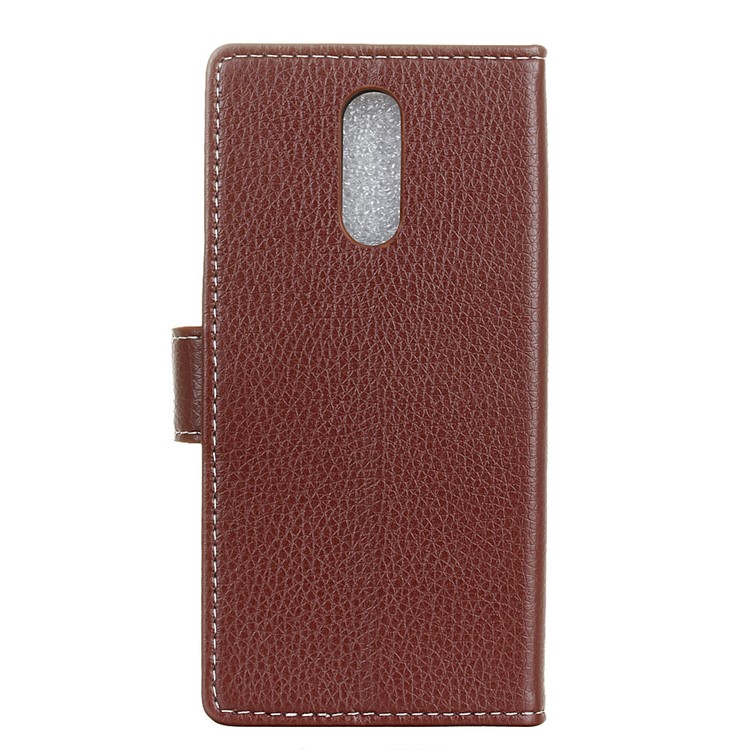 Litchi Skin Wallet Leather Stand Case for Xiaomi Redmi K20 Pro / Mi 9T Pro / Redmi K20 / Mi 9T - Brown-3