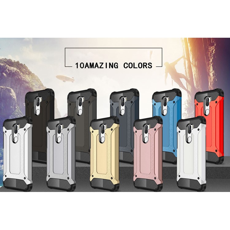 Armor Guard Plastic + TPU Hybrid Case for Xiaomi Mi 5s Plus - Black-3