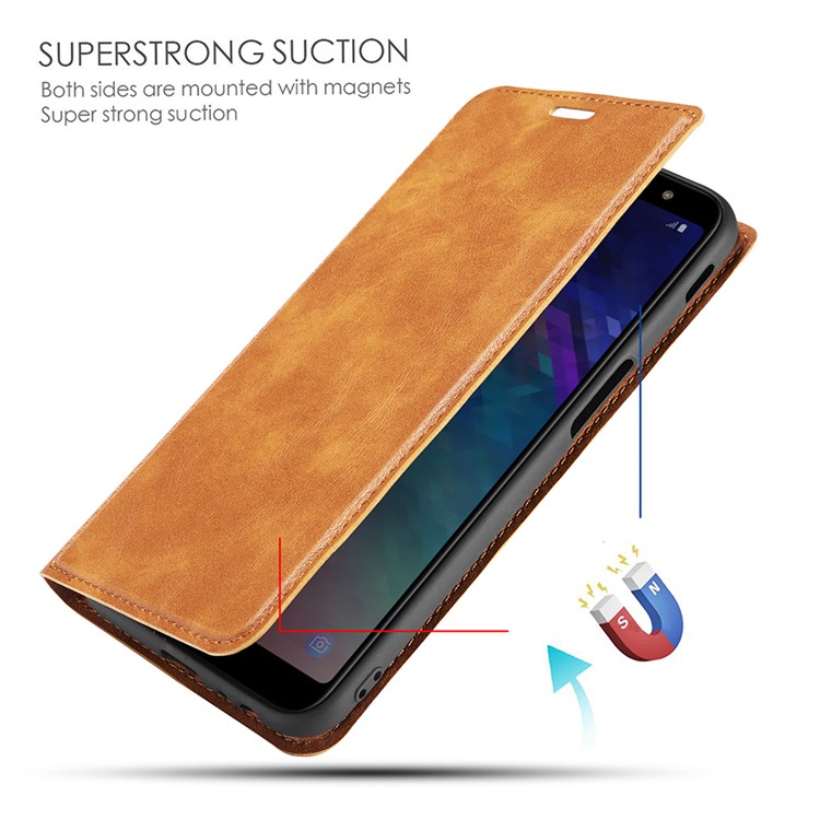 Ultra Thin PU Leather Phone Cover with Stand and Card Slots for Xiaomi Redmi K20 Pro / K20 - Brown-5