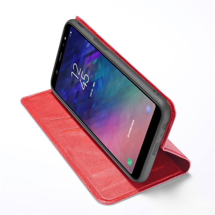Ultra Thin PU Leather Phone Cover with Stand and Card Slots for Xiaomi Redmi K20 / Mi 9T / Redmi K20 Pro / Mi 9T Pro - Red-3