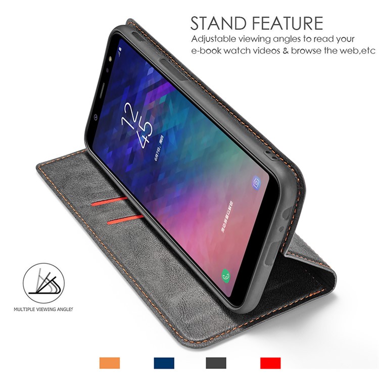 Ultra Thin PU Leather Phone Cover with Stand and Card Slots for Xiaomi Redmi K20 / Mi 9T / Redmi K20 Pro / Mi 9T Pro - Grey-3