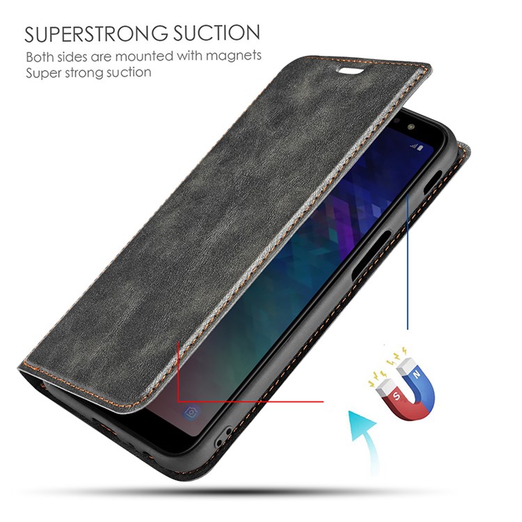 Ultra Thin PU Leather Phone Cover with Stand and Card Slots for Xiaomi Redmi K20 / Mi 9T / Redmi K20 Pro / Mi 9T Pro - Grey-6