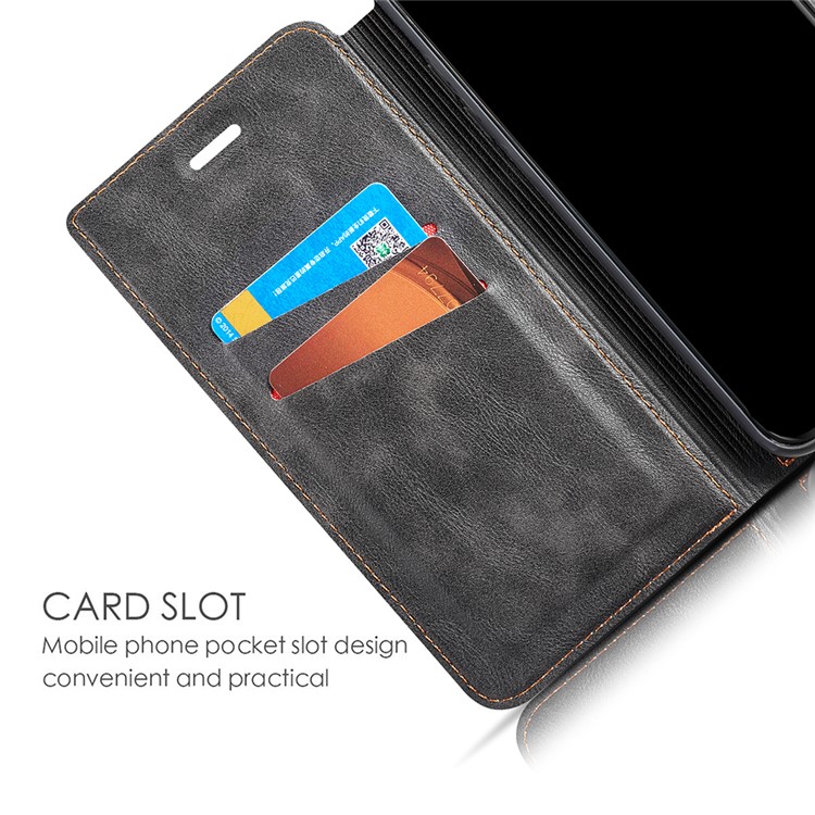 Ultra Thin PU Leather Phone Cover with Stand and Card Slots for Xiaomi Redmi K20 / Mi 9T / Redmi K20 Pro / Mi 9T Pro - Grey-7