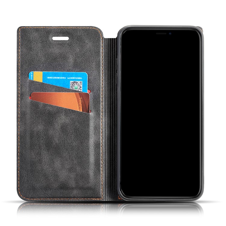 Ultra Thin PU Leather Phone Cover with Stand and Card Slots for Xiaomi Redmi K20 / Mi 9T / Redmi K20 Pro / Mi 9T Pro - Grey-8