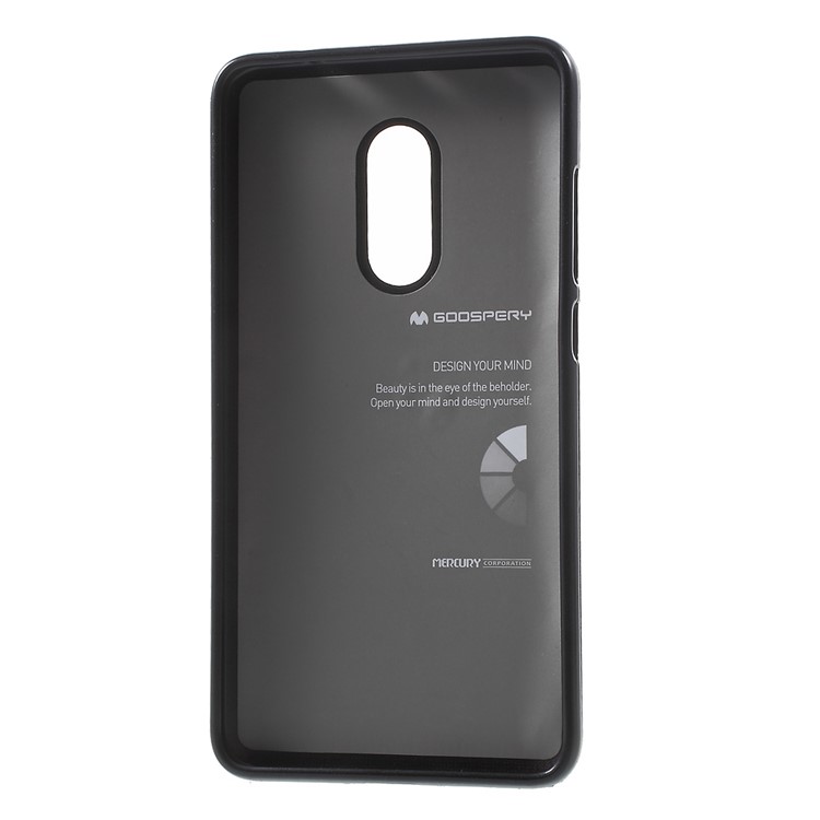 MERCURY GOOSPERY i JELLY TPU Case for Xiaomi Redmi Note 4 - Black-3