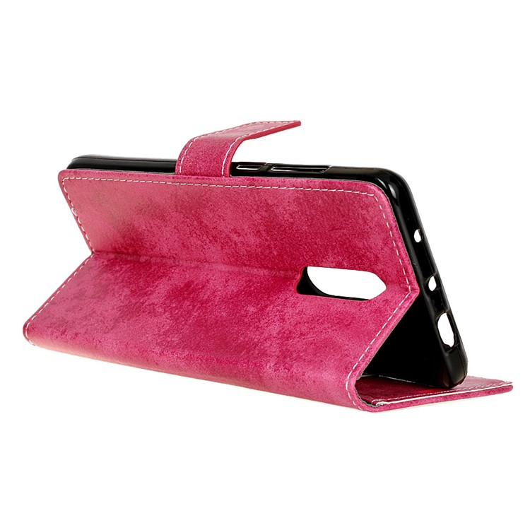 Retro Style Leather Phone Shell for Xiaomi Redmi K20 / Mi 9T / K20 Pro / Mi 9T Pro - Rose-5