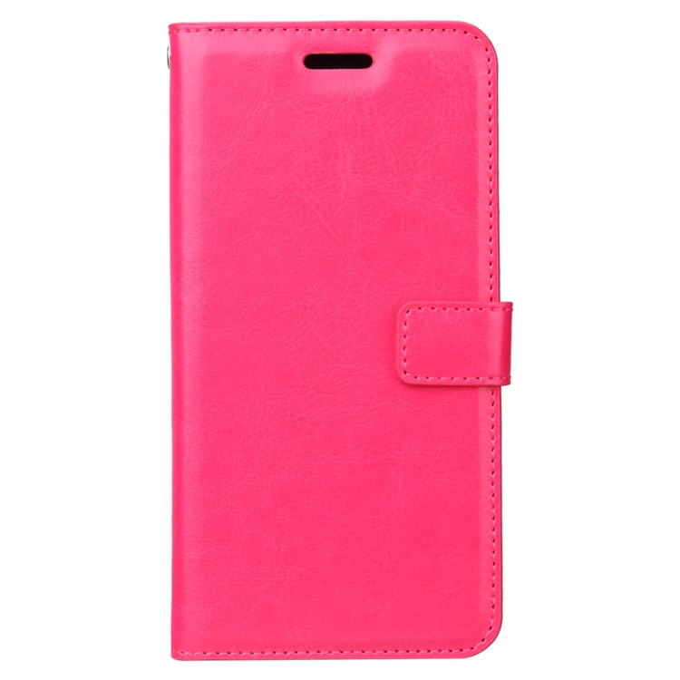 Crazy Horse Leather Wallet Case for Xiaomi Redmi K20 / Mi 9T / Redmi K20 Pro / Mi 9T Pro - Rose-2