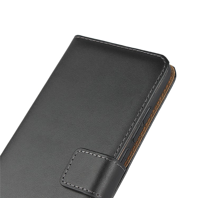 Genuine Leather Phone Cover for Xiaomi Redmi Note 7 / Redmi Note 7 Pro (India) / Redmi Note 7S - Black-8