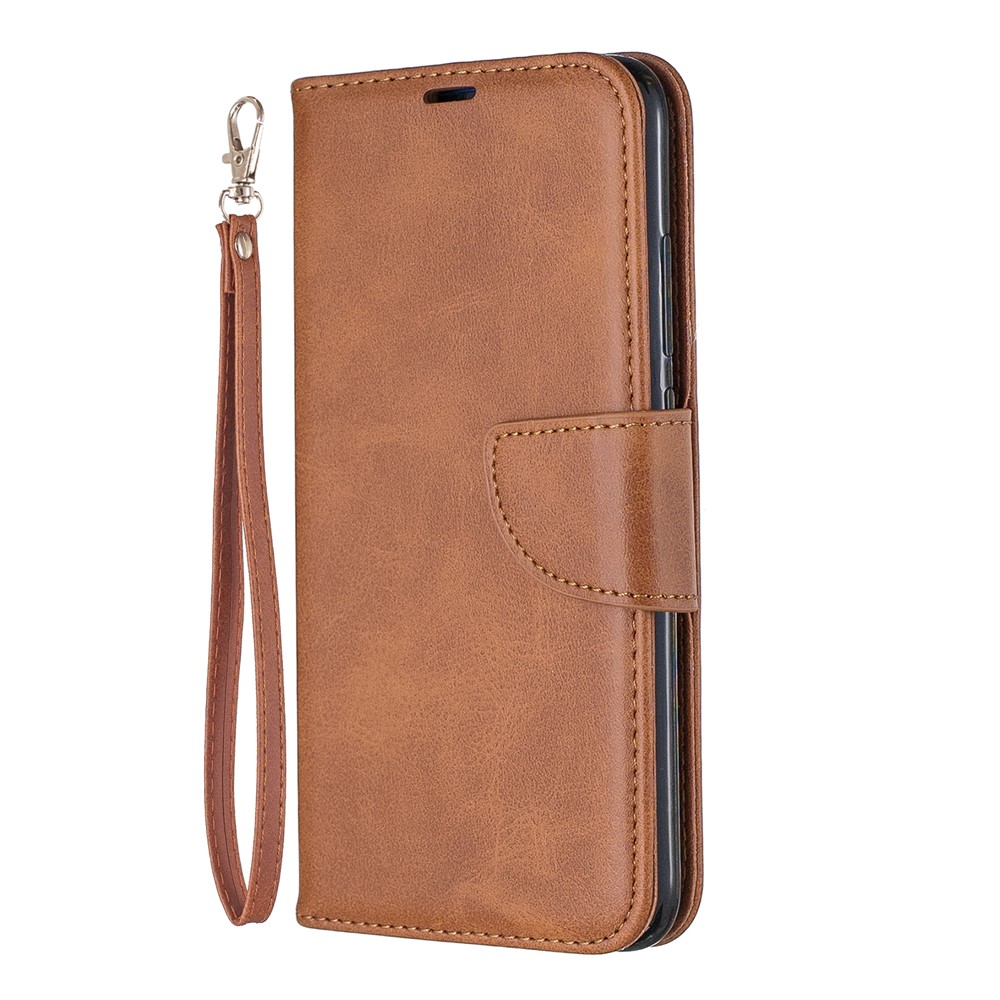 PU Leather Phone Cover for Xiaomi Redmi Note 7 / Note 7 Pro (India) / Note 7S - Brown-2