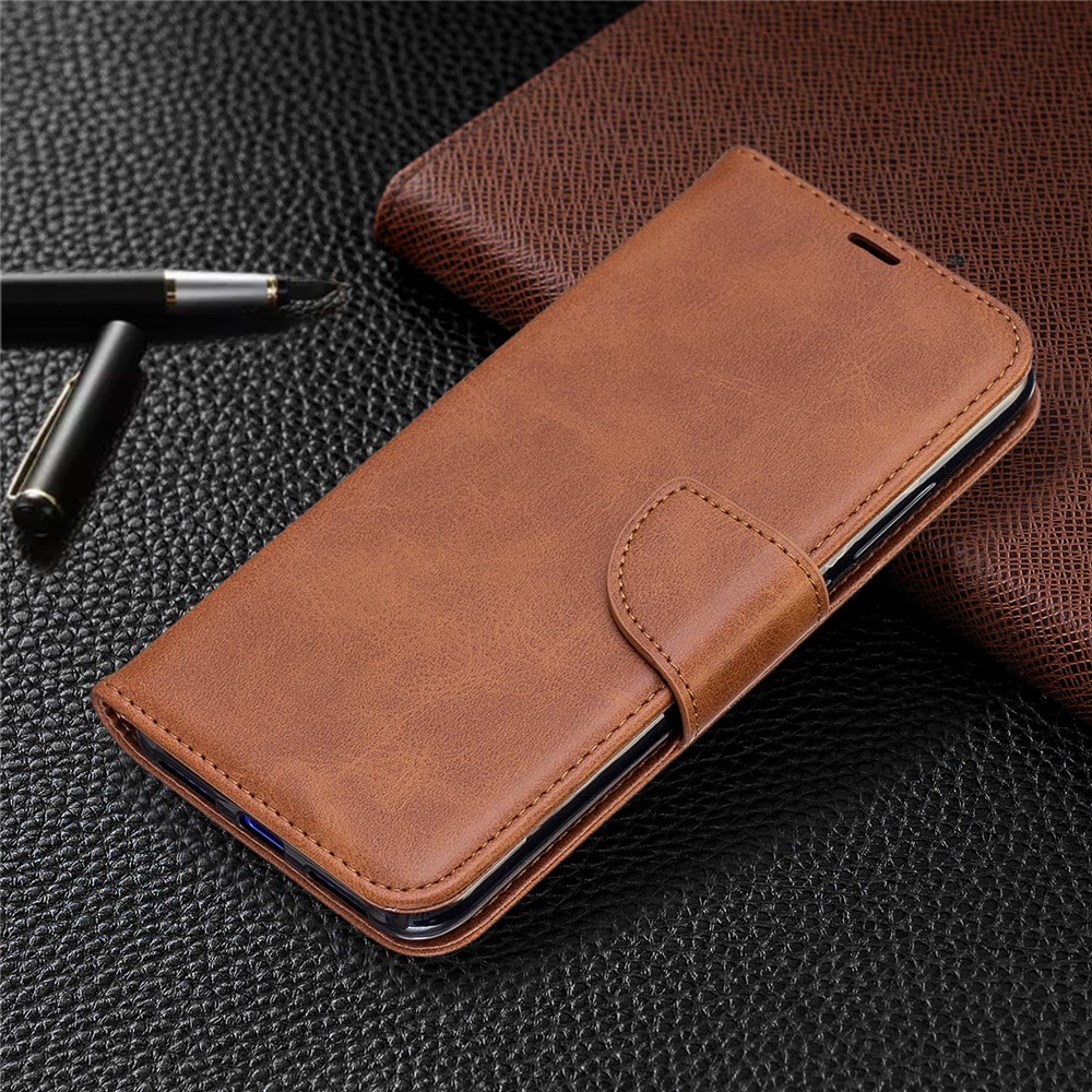 PU Leather Phone Cover for Xiaomi Redmi Note 7 / Note 7 Pro (India) / Note 7S - Brown-7