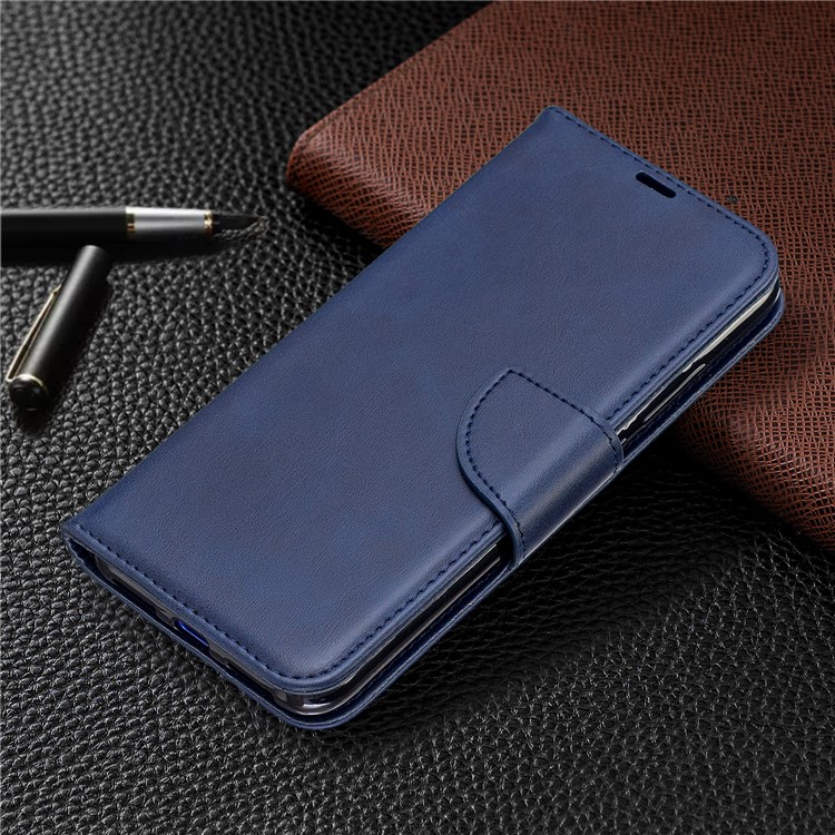 PU Leather Phone Cover for Xiaomi Redmi Note 7 / Note 7 Pro (India) / Note 7S - Blue-7