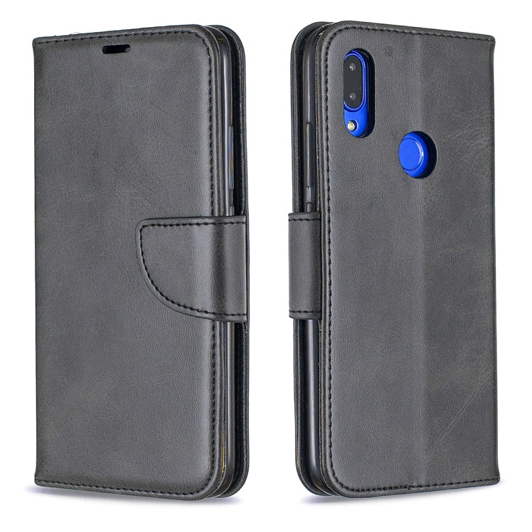 PU Leather Wallet Stand Phone Cover for Xiaomi Redmi 7 / Redmi Y3 - Dark Grey-4