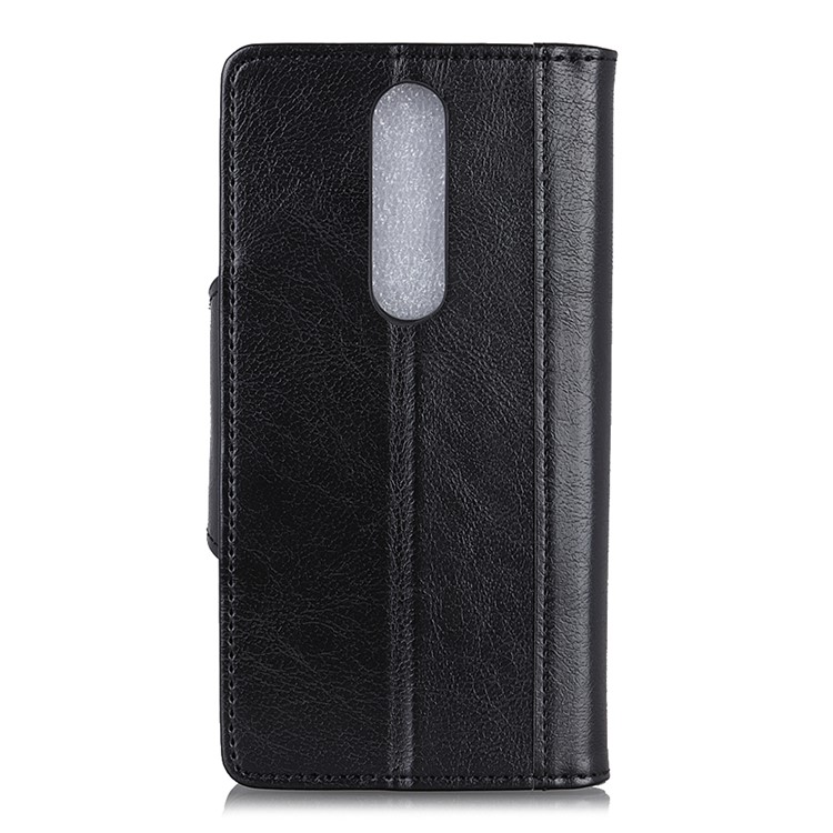 Cowhide Texture Wallet Stand PU Leather Phone Case for Xiaomi Redmi K20/Mi 9T/Redmi K20 Pro/Mi 9T Pro - Black-10