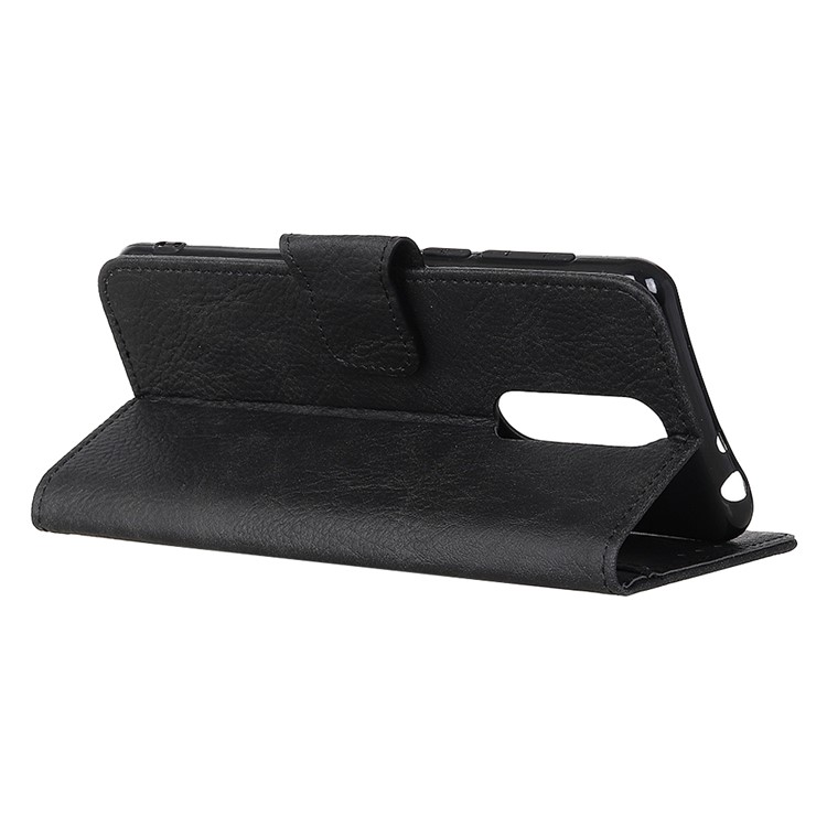 Litchi Texture Leather Wallet Stand Case for Xiaomi Redmi K20/Redmi K20 Pro/Xiaomi Mi 9T/Xiaomi Mi 9T Pro - Black-10