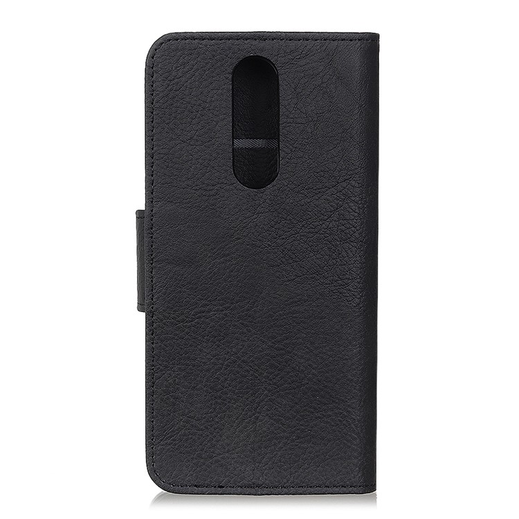 Litchi Texture Leather Wallet Stand Case for Xiaomi Redmi K20/K20 Pro - Black-9